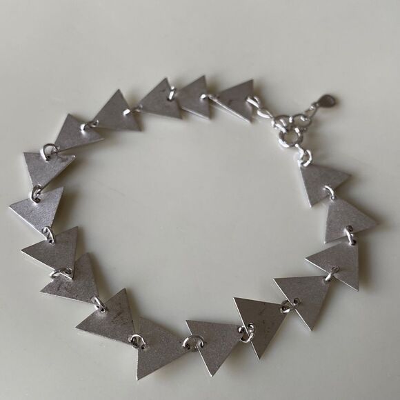 Sterling  silver  bracelet - Picture 1 of 3